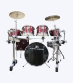 Explorer JBP 102 7-Piece Drum Set – Wine Red Finish - Image 2