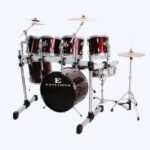 Explorer JBP 102 7-Piece Drum Set – Wine Red Finish